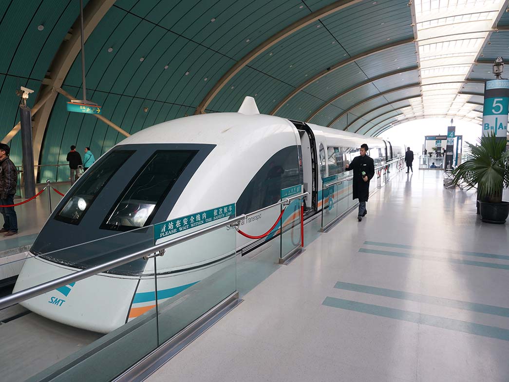 photo thumbnail of the nora rubber flooring project at Shanghai Maglev Longyang Road Station and Pudong Airport Station
